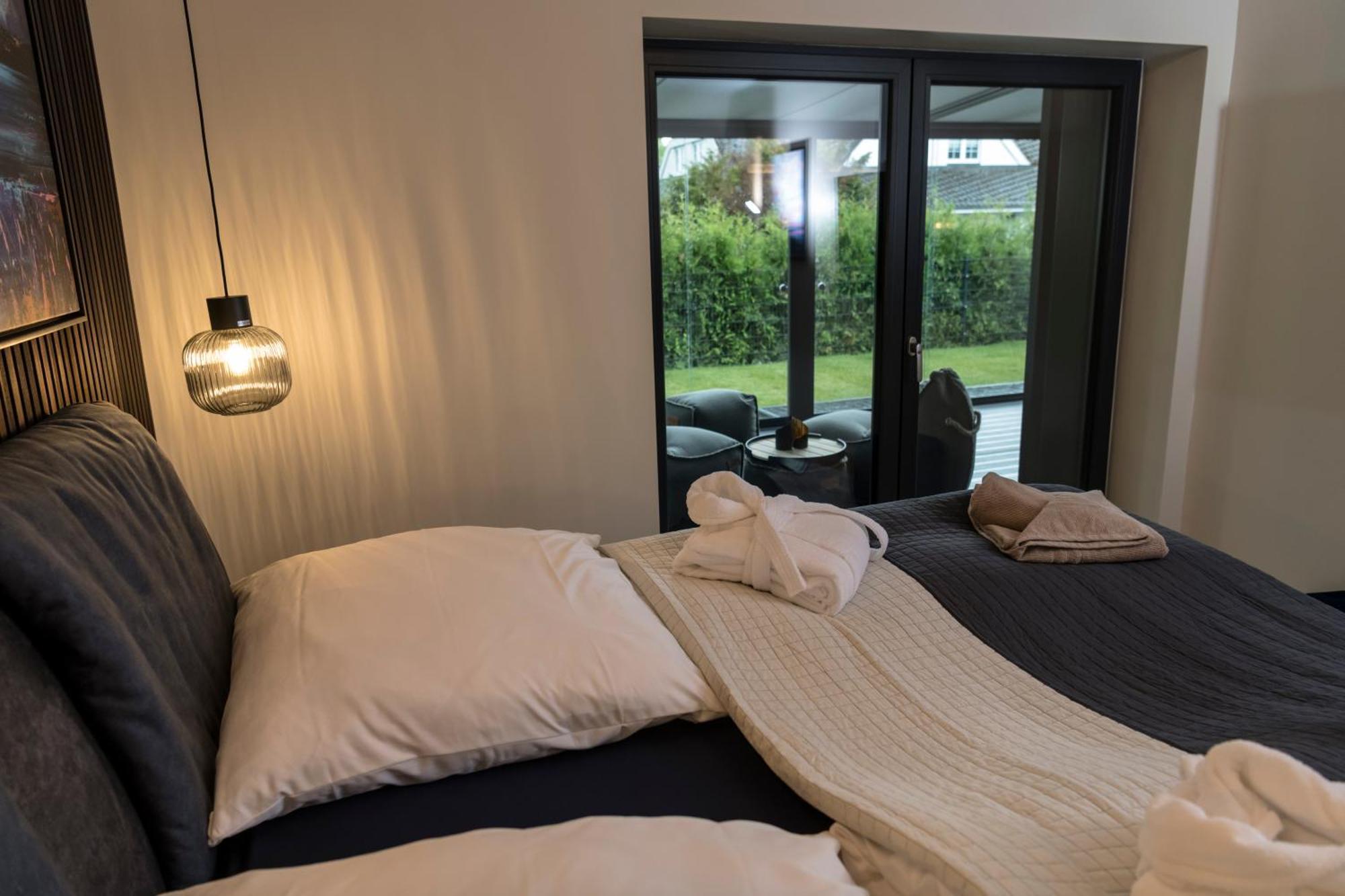 טימנדורפר שטרנד Wellness House Oase Spa Mit Whirlpool מראה חיצוני תמונה