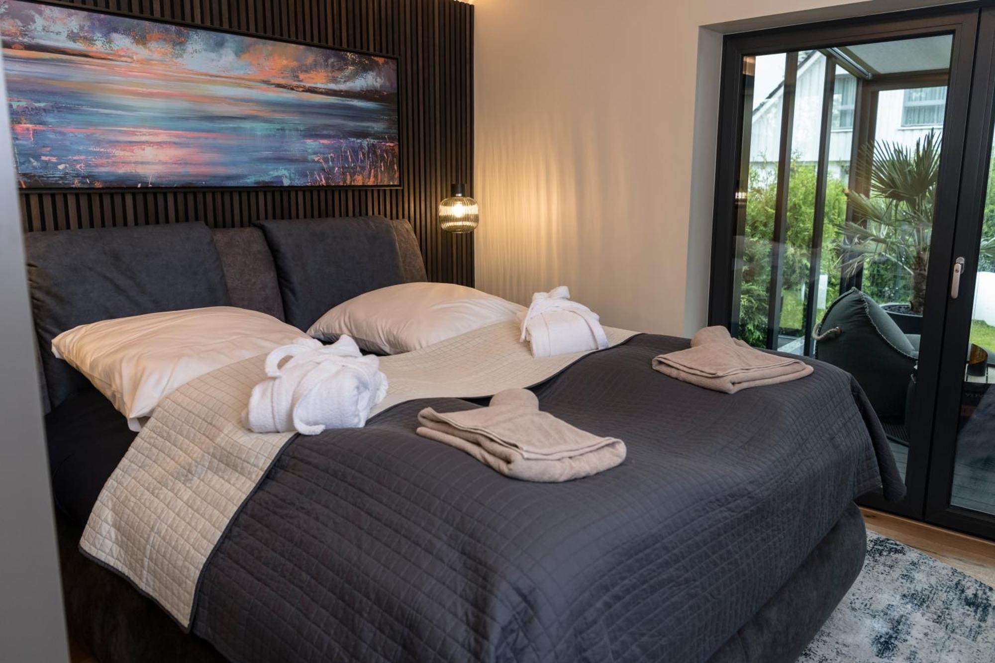 טימנדורפר שטרנד Wellness House Oase Spa Mit Whirlpool מראה חיצוני תמונה