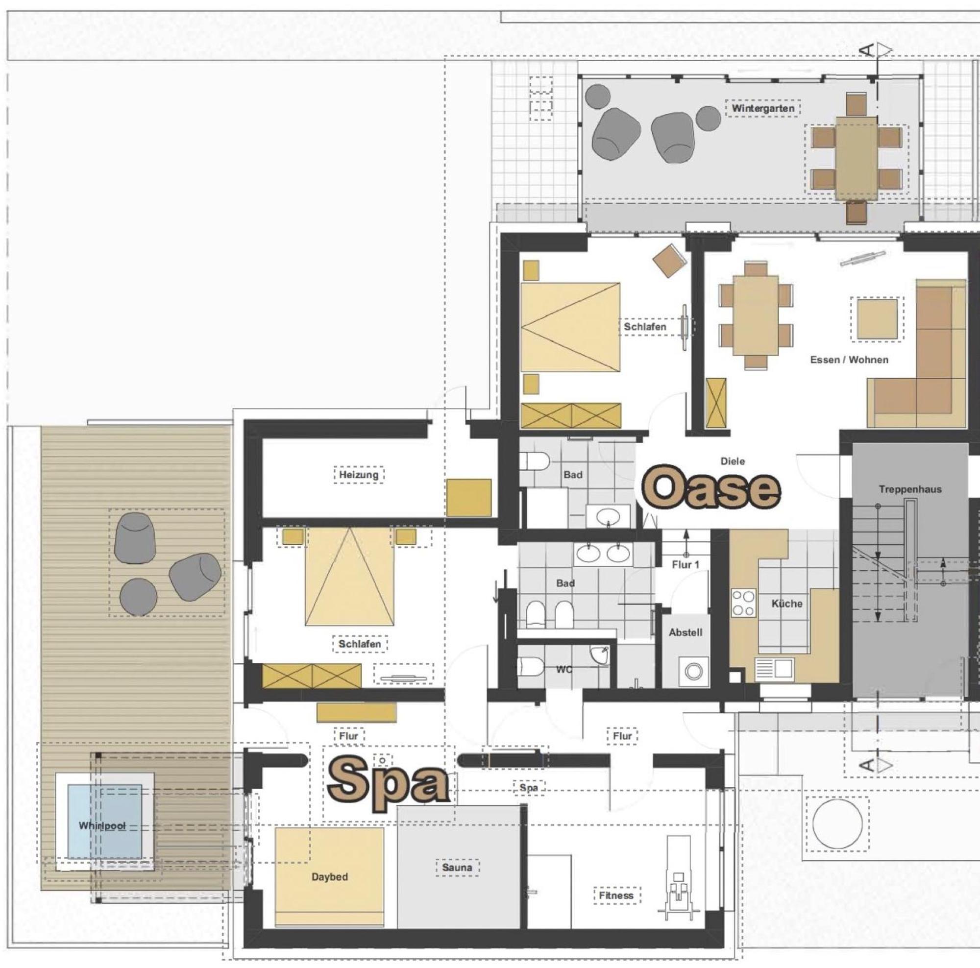 טימנדורפר שטרנד Wellness House Oase Spa Mit Whirlpool מראה חיצוני תמונה
